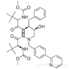 2,5,6,10,13-Pentaazatetradecanedioicacid,3,12-bis(1,1-dimethylethyl)-8-hydroxy-4,11-dioxo-9-(phenylmethyl)-6-[[4-(2-pyridinyl)phenyl]methyl]-,1,14-dimethyl ester,( 57193463,3S,8S,9S,12S) CAS 198904-31-3